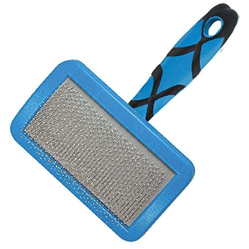 GROOM PROFESSIONAL Ball Pin Slicker Dog Brush, Soft Pad Dog Grooming Brush, Ideal for Dogs & Puppies with Sensitive Skin