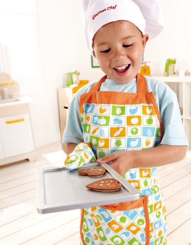 Hape HAP-E3119 Chef's Apron Set, One Size - Image 3