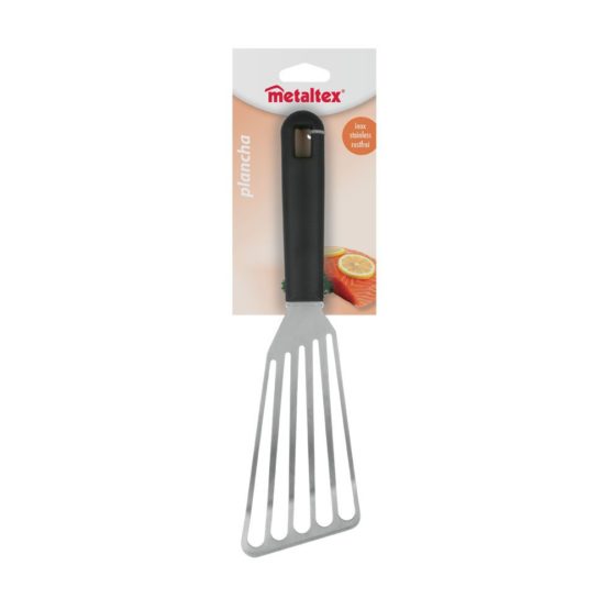 Metaltex Fish turner Plancha, Stainless Steel, Silver, 1.7 x 9.4 x 32.5 cm - Image 3