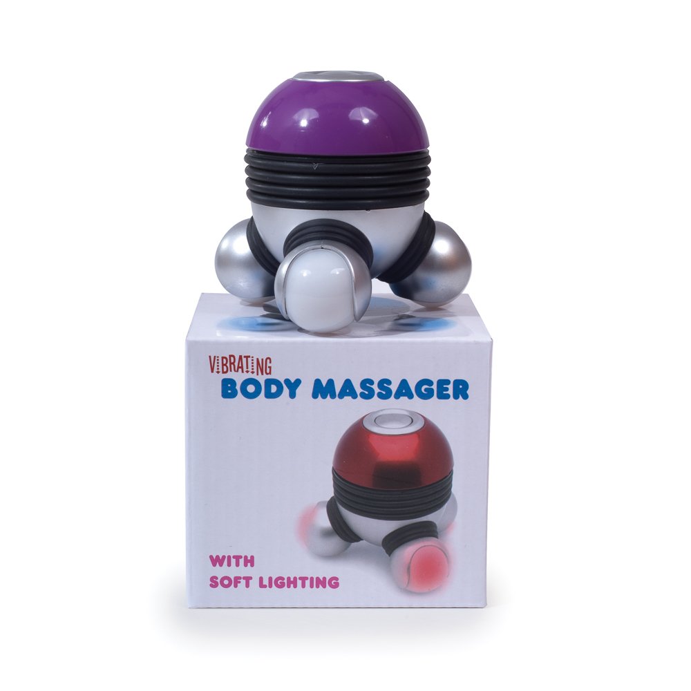 Funtime Gifts EG7500 Body Massager, Assortment (Red,Green,Purple), Multicolor, Assortment(Red,Green,Purple) - Image 4
