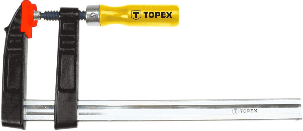TOPEX 12A123 120 x 300 mm TUV/GS DIN 5117 F-Clamp, Gray
