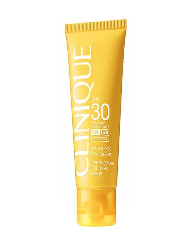 Clinique SPF 30 Sunscreen Oil-Free Anti-Wrinkle Face Cream, Safe For Sensitive Skin, Clear, 50 ml (Pack of 1)