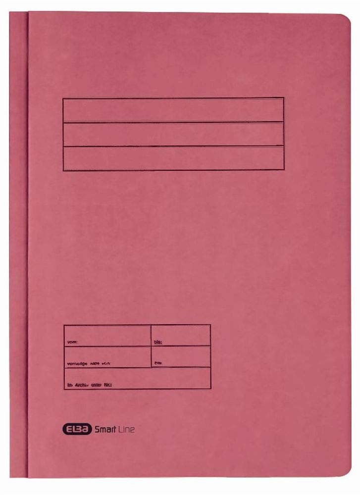 Elba 23462RO Extra Thick Exercise Book Manila Cardboard for 200 DIN A4 Pages Set of 50 320 g/sqm Red - Image 2