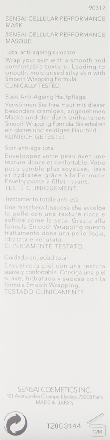 SENSAI Cellular Performance Skincare - Standard Series Mask 100ml, 100 ml (Pack of 1) - Image 3
