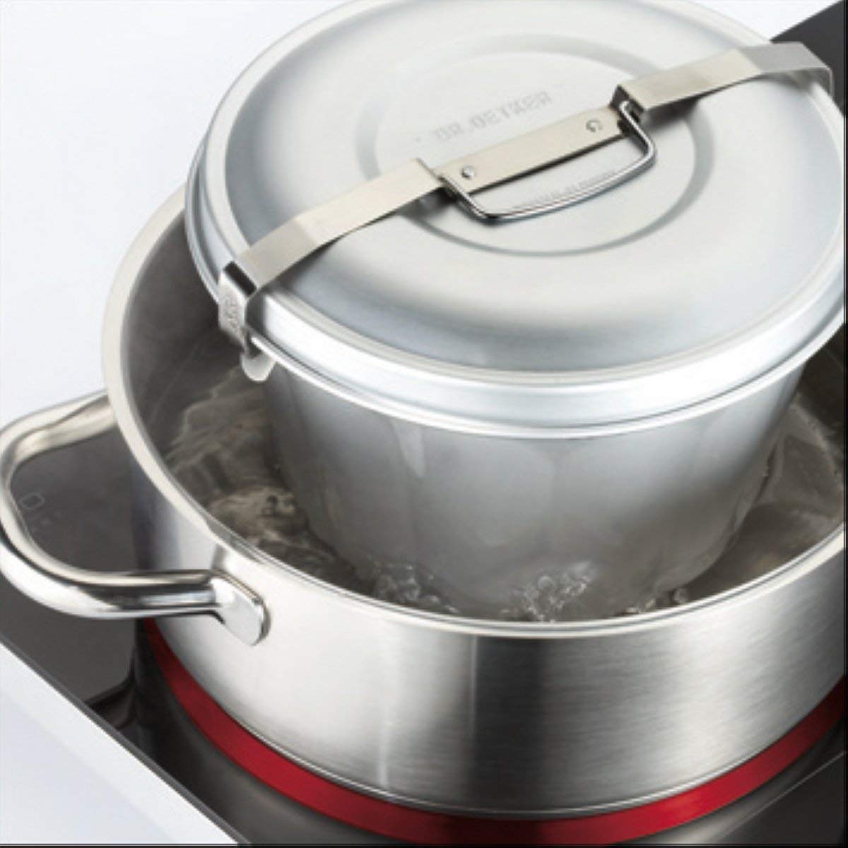 Dr. Oetker Baking Friends Classic Water Bath Mould 2.5 L, Silver - Image 4