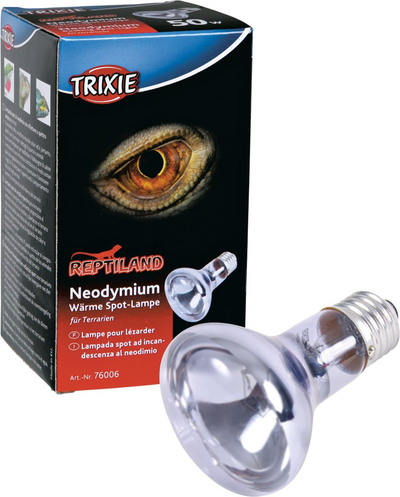 Trixie Neodymium Basking Spot Lamp, 100 Watt, 80 x 110 mm, Warm White