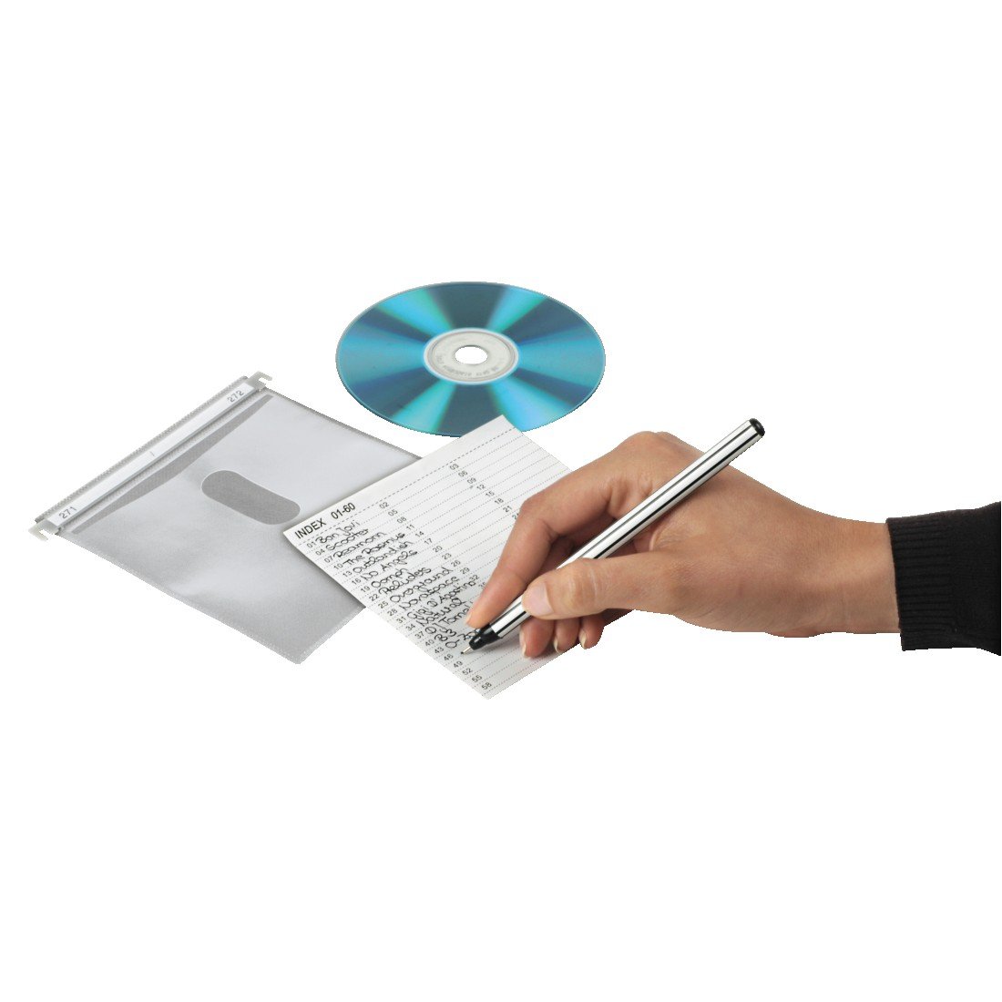 Hama CD and DVD Double Protective Sleeves, Pack of 50 - Image 2