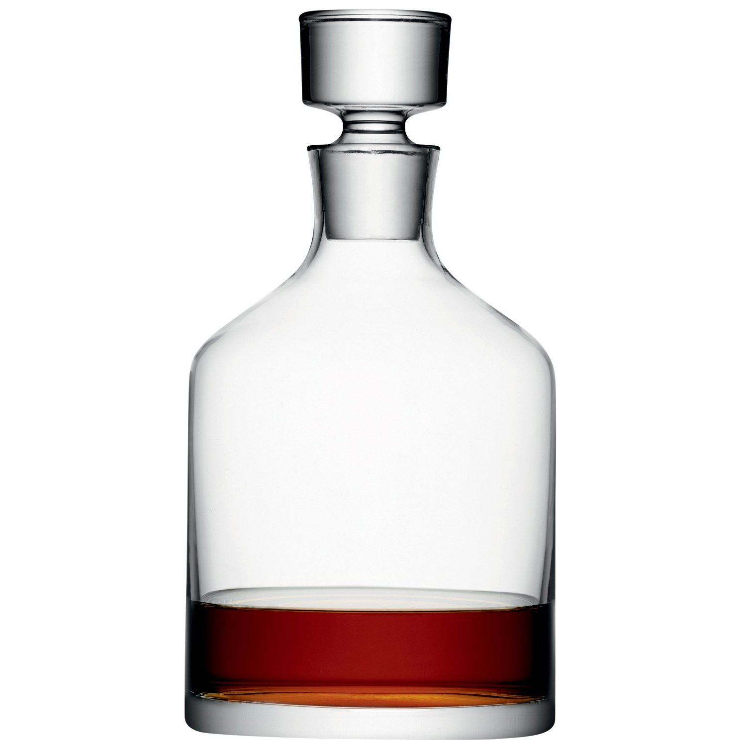 LSA International Bar Spirits Decanter 1.8L Clear 1 Unit Mouthblown & Handmade Glass BR16, 1.8 Litres