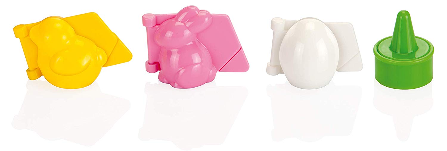 Tescoma Moulds for Filled Cookies 3 Easter Shapes Delicia, Assorted, 21 x 17 x 4 cm