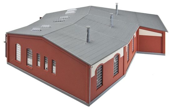 Faller 120176 – Ring Engine Shed, 3 Designs - Image 2