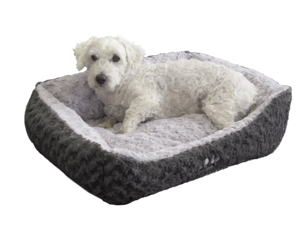 Nobby Comfort Bed seoli, L x w x h: 75 x 60 x 23 cm, Clear, grey