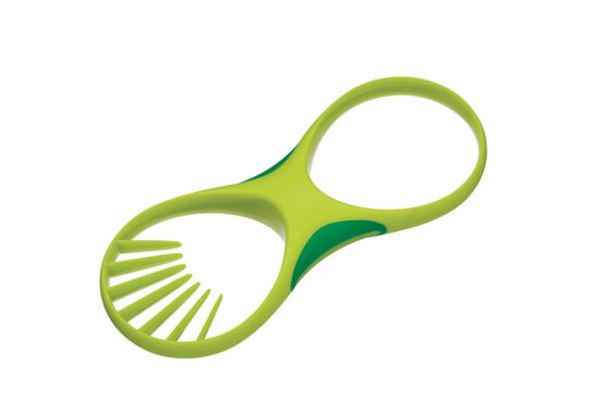 Kitchen Craft 2-in-1 Avocado Slicer and Scooper Tool, Green