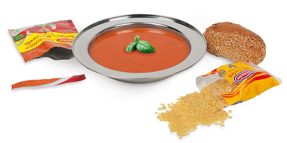 Tatonka Plate Soup Bowl, Stainless Steel, 24 x 3.5 cm, 24 x 3,5 cm - Image 2