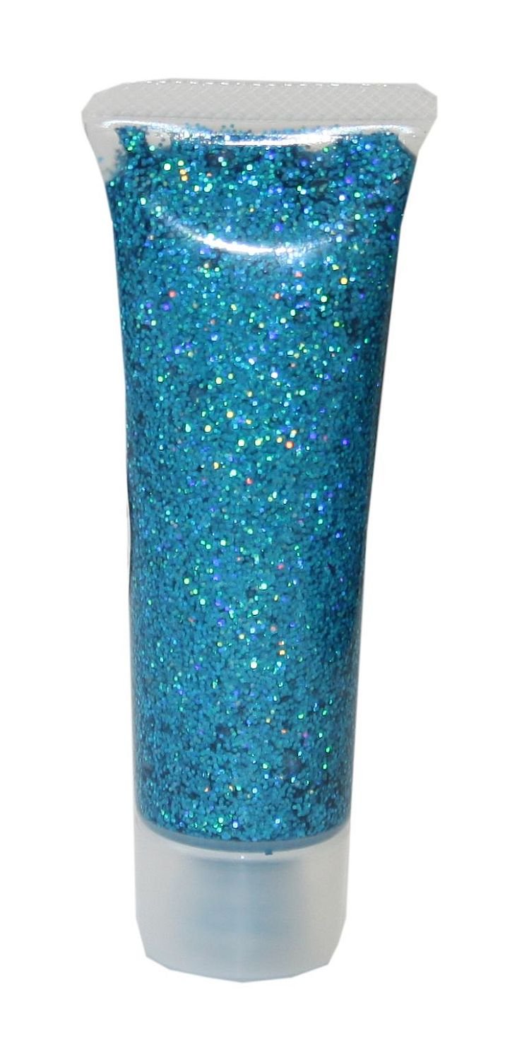 Eulenspiegel Holographic Face Glitter Gel - Turquoise, 8215345, One Size Fits Most