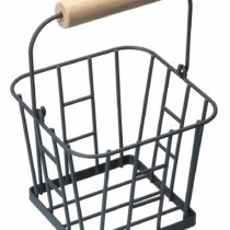 KitchenCraft Living Nostalgia Wire Egg Basket - Grey
