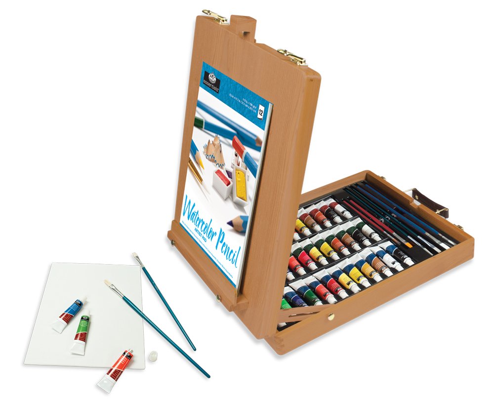 Royal and Langnickel Multi Media Box Easel Set