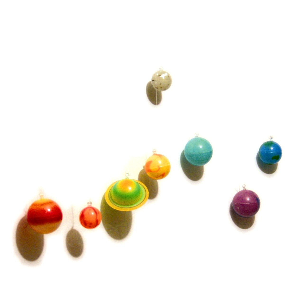 University Games 3-D Planets in a Tube Glow-in-the-Dark, 1.9 to 5.0 cm - Image 2