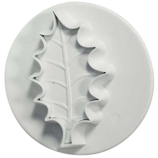 PME Veined Holly Leaf Plunger Cutters, XL, XXL and XXXL Size, Set of 3, White - Image 2