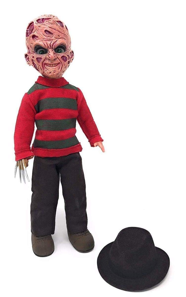 Living Dead Dolls Presents Freddy Krugger with Sound, Red, Green, Brown, 10 inches - Image 2