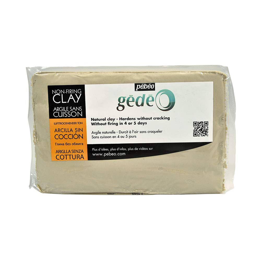 Gedeo 1.5 Kg Air Drying Clay ,Grey,766302, 1,5 kg