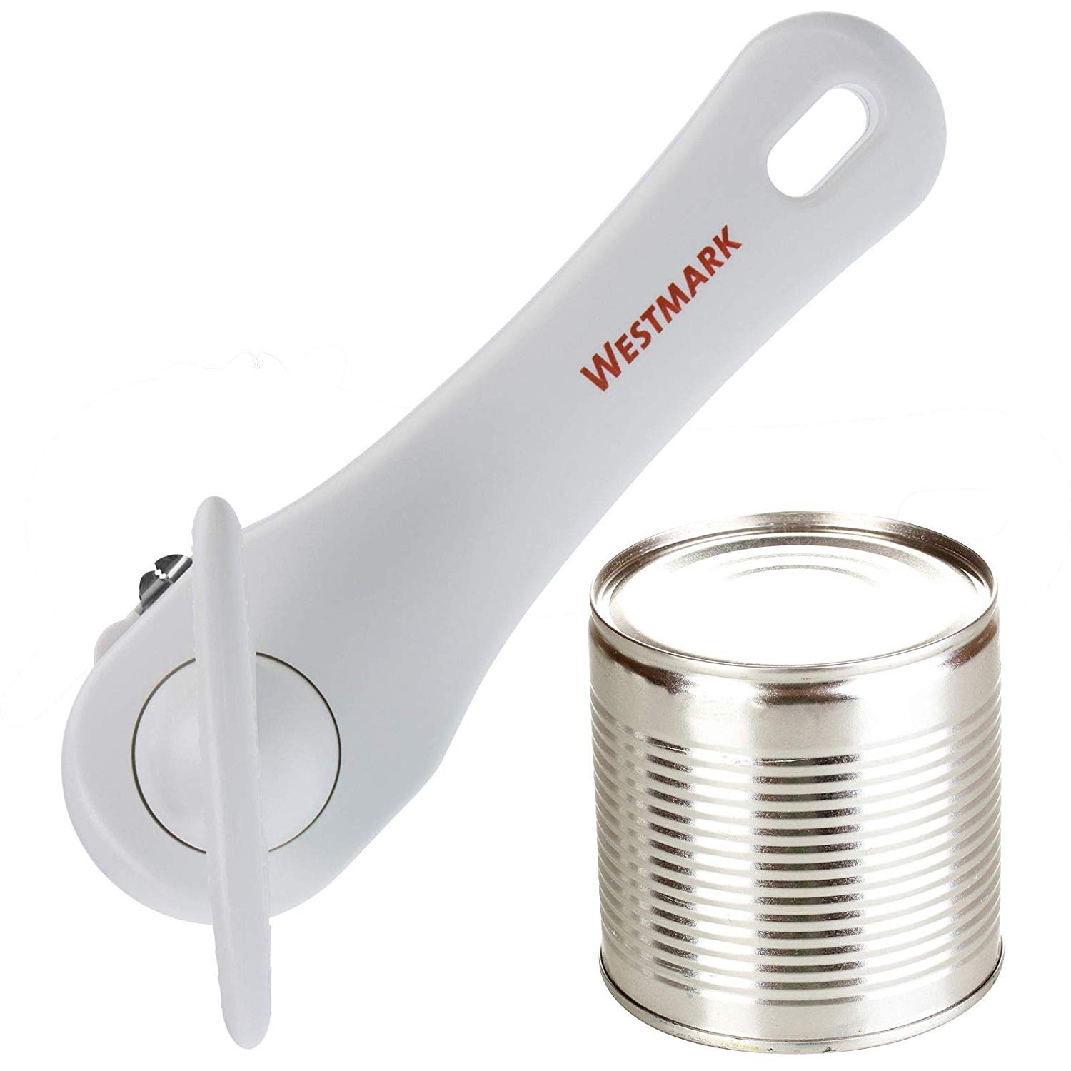 Westmark Safety Can Opener, Pliers Design, Length: 18 cm, Stainless Steel/Plastic, Klu, White, 10332260, 18 x 8.2 x 7.1 cm