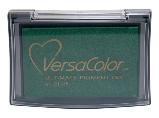 Tsukineko Versascolor Ink Pad, Olive Green