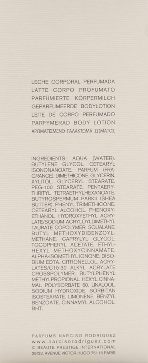 Narcisio Rodriguez Scented Body Lotion, 200 ml (Pack of 1) - Image 3