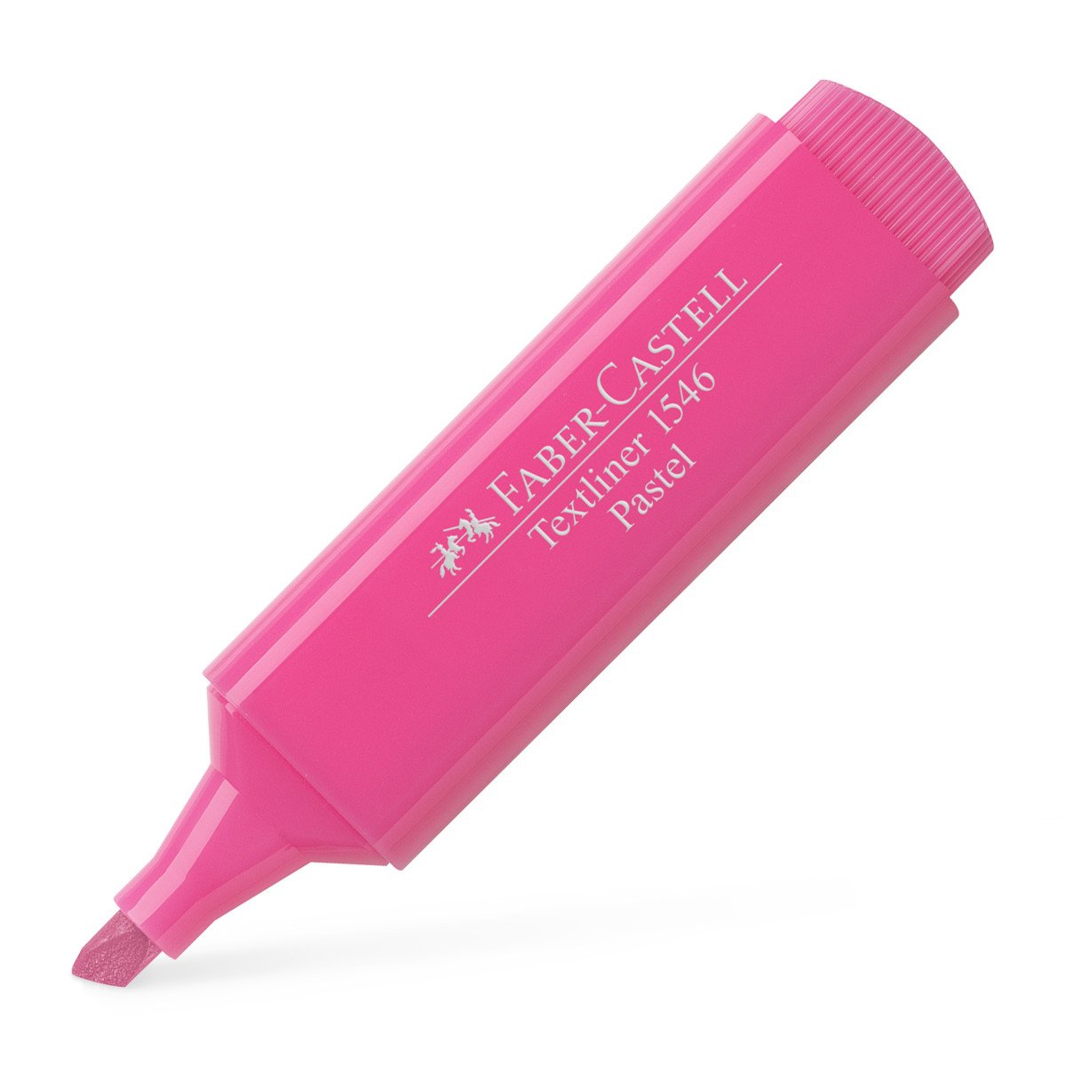 Faber-Castell 154654 - Box of 10 Fluorescent Markers Pastel Tones Textliner 1546 Pastel Pink, baby pink, 10 count (Pack of 1) - Image 2