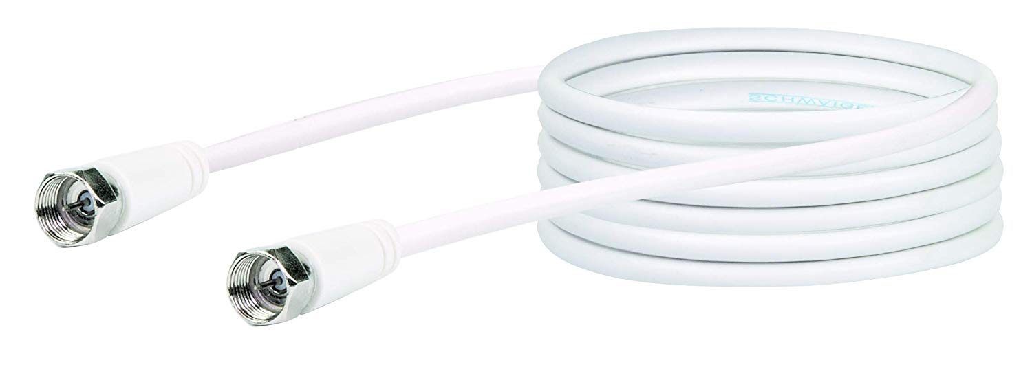Schwaiger satellite receiver cable, white, 5 m - Image 2
