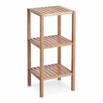 Zeller 13574 Free-Standing Shelf Unit with 3 Shelves 37 x 33 x 80 Bamboo