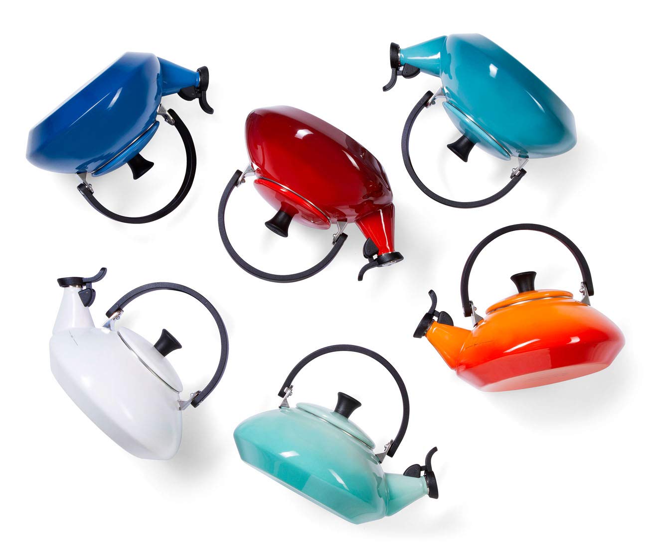 Le Creuset Zen Kettle with Whistle, 1.5 L Black BigaMart