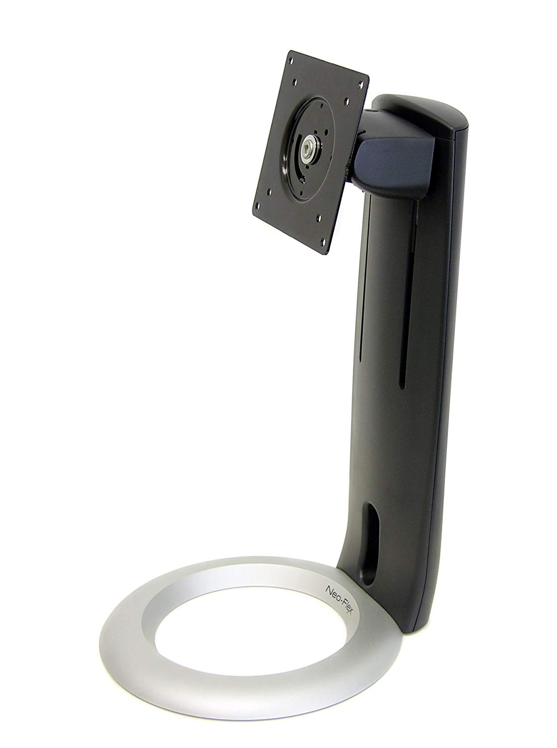 Neoflex Standfuss fuer LCDs 15 bis 20 schwarz/silber, Black, Neo-Flex Stand - Image 3