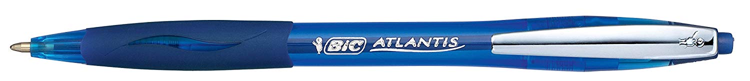 BIC 902132 - BIC Atlantis Premium Retractable 1.0mm Blue 902132