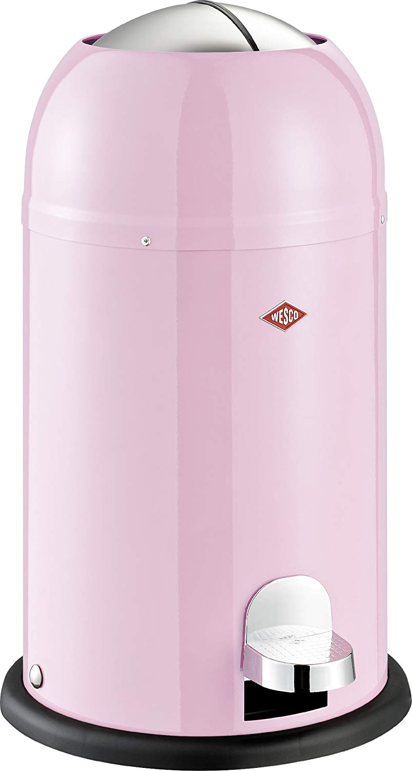 Wesco Kickmaster junior pedal bin Pink BigaMart