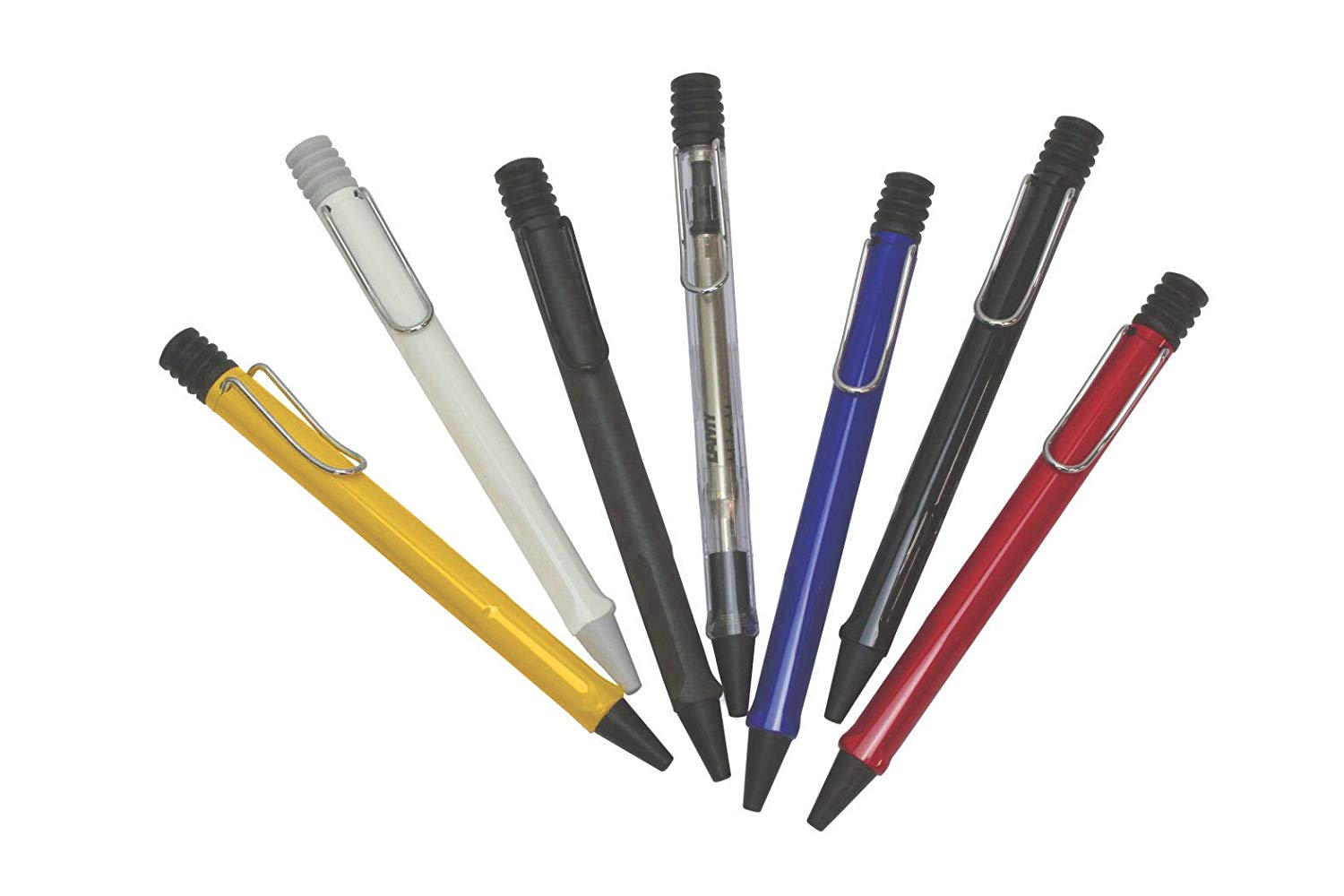 Lamy safari white, Ballpoint Pen with ergonomic grip & line width M, for pleasant long writing, made of robust ASA plastic - Image 4