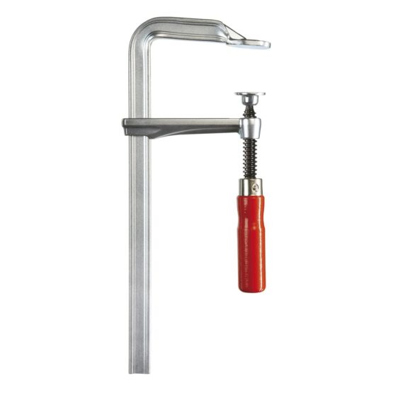 Bessey GZ20 GZ All-Steel Table Clamp, Grey/Red, 200/100 mm
