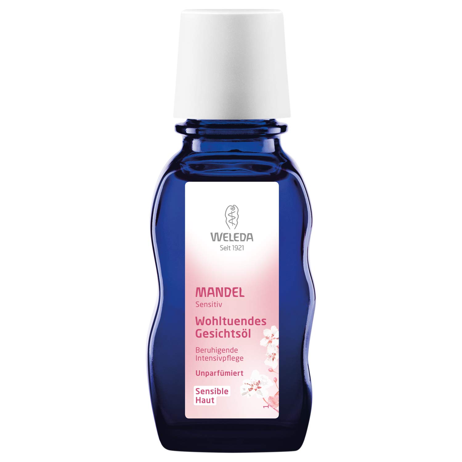 Weleda Almond Soothing Facial Oil for Sensitive Skin 50 ml (Pack of 1), color_472