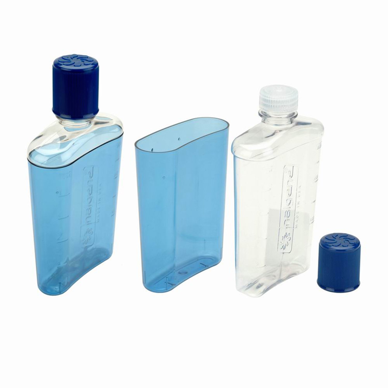 Nalgene 12oz Flask Water Bottle (Blue), 12oz/350ml - Image 4