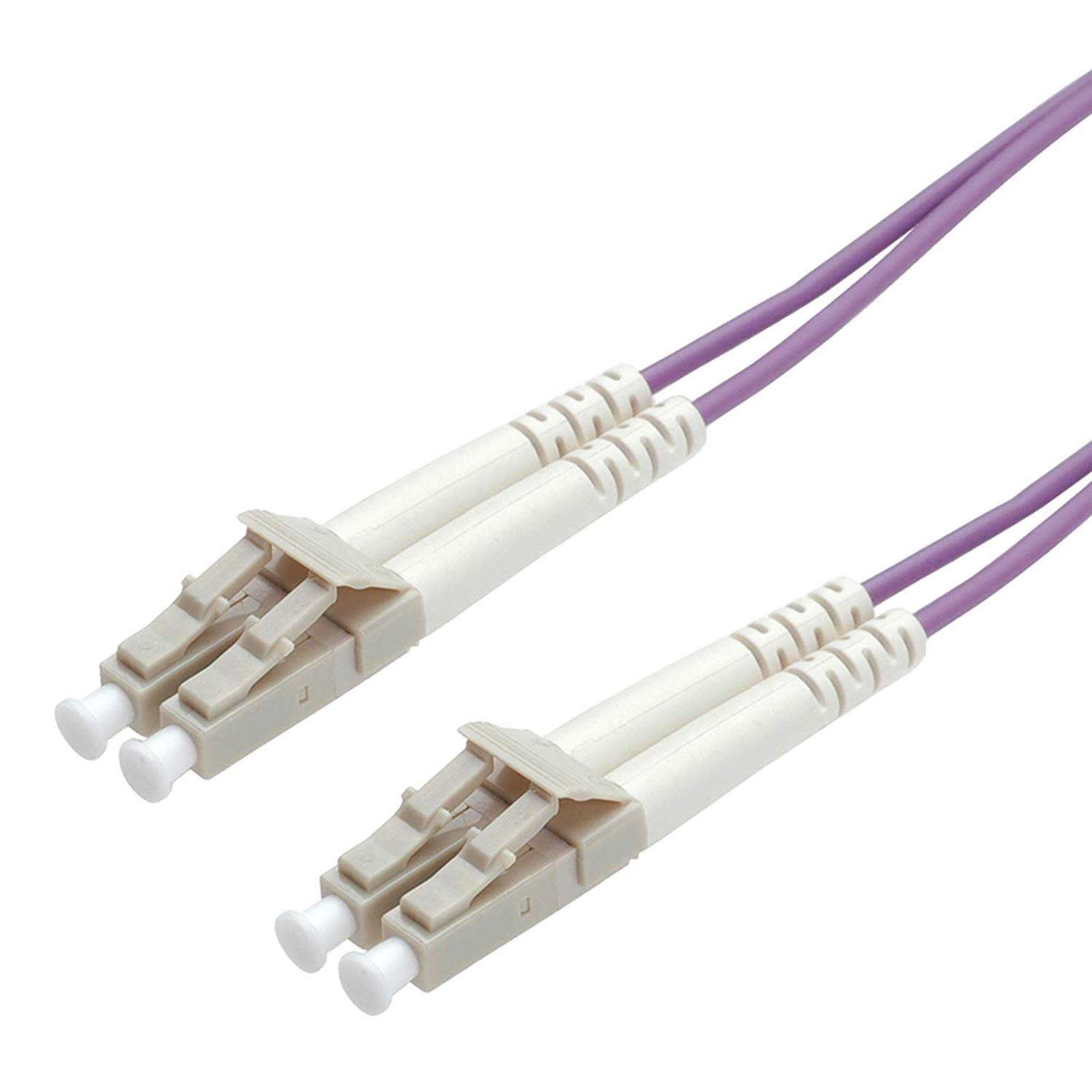Roline Fibre Optic Jumper Cable, 50/125 µm, Purple, 5.0 m