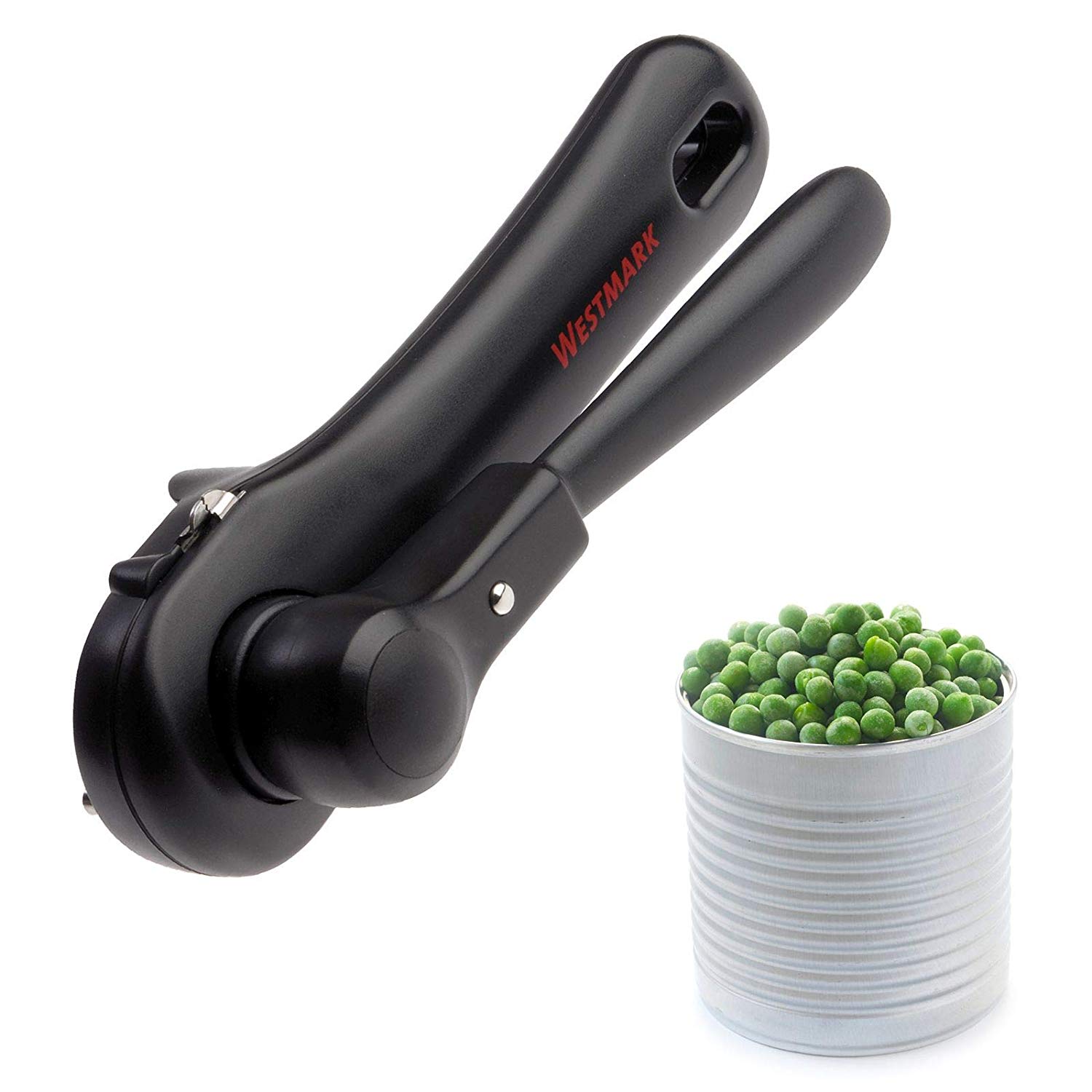 Westmark Safety Can Opener, Pliers design, Length: 17.5 cm, Stainless steel/plastic, Klu 2, Black, 10382260
