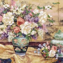 Dimensions Crewel Embroidery Oriental Splendour Kit, Multi-Colour