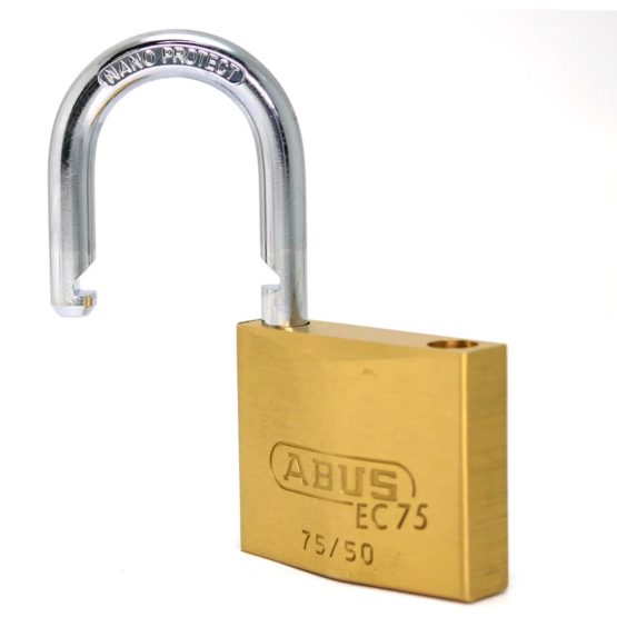 ABUS 26416 Brass Padlock with Reversible Key - Image 2