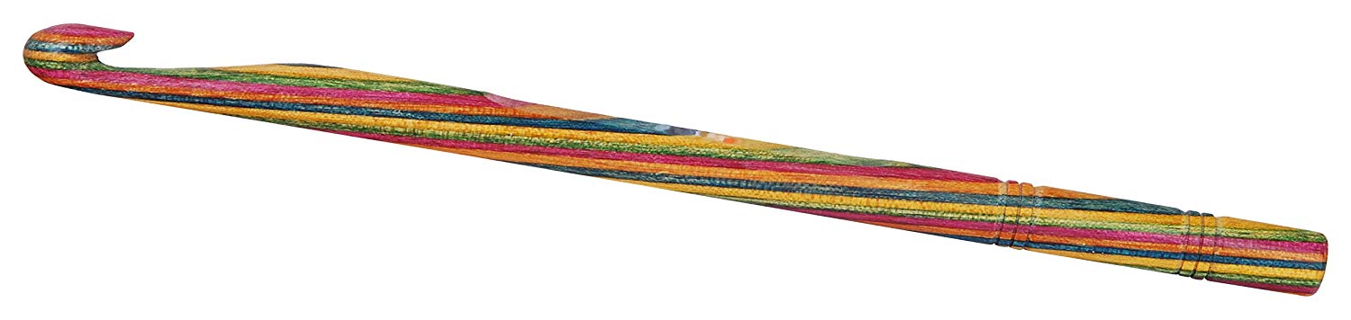 KnitPro Symfonie Single Ended Crochet Hook, Multicolour, 3.00mm