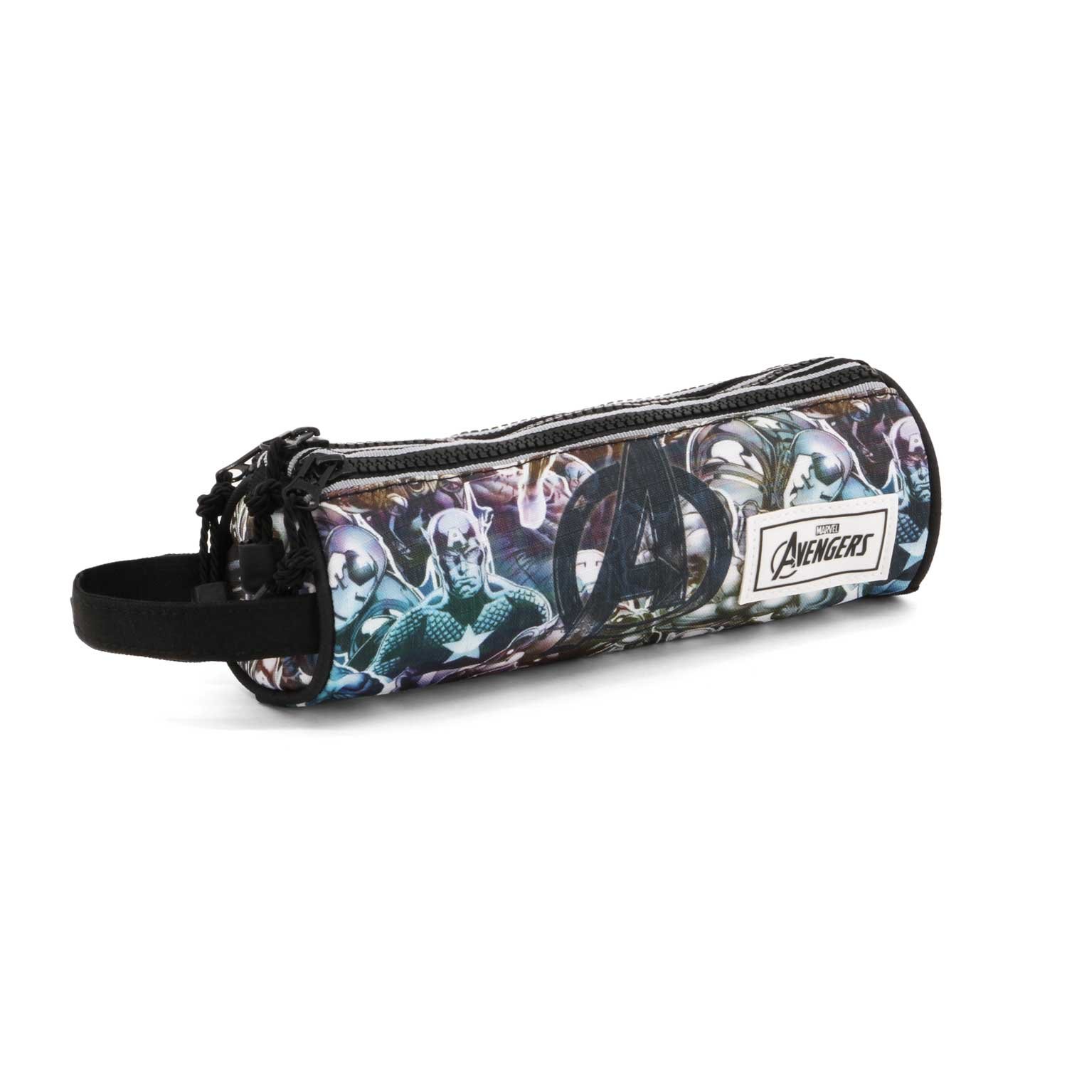 Karactermania The Avengers Assemble-Triple Cylinder Pencil Cases, 22 cm, Green