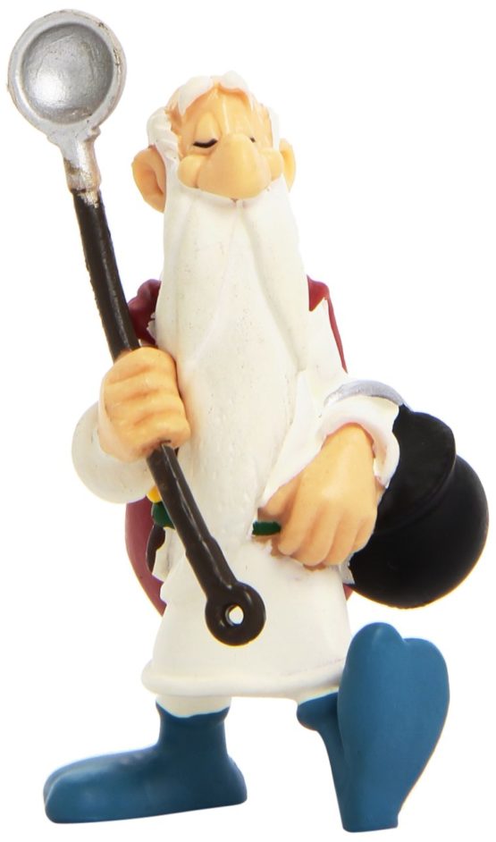 Plastoy SAS PLA60504 Asterix Figure Miraculix Mit Suppenkelle Toy