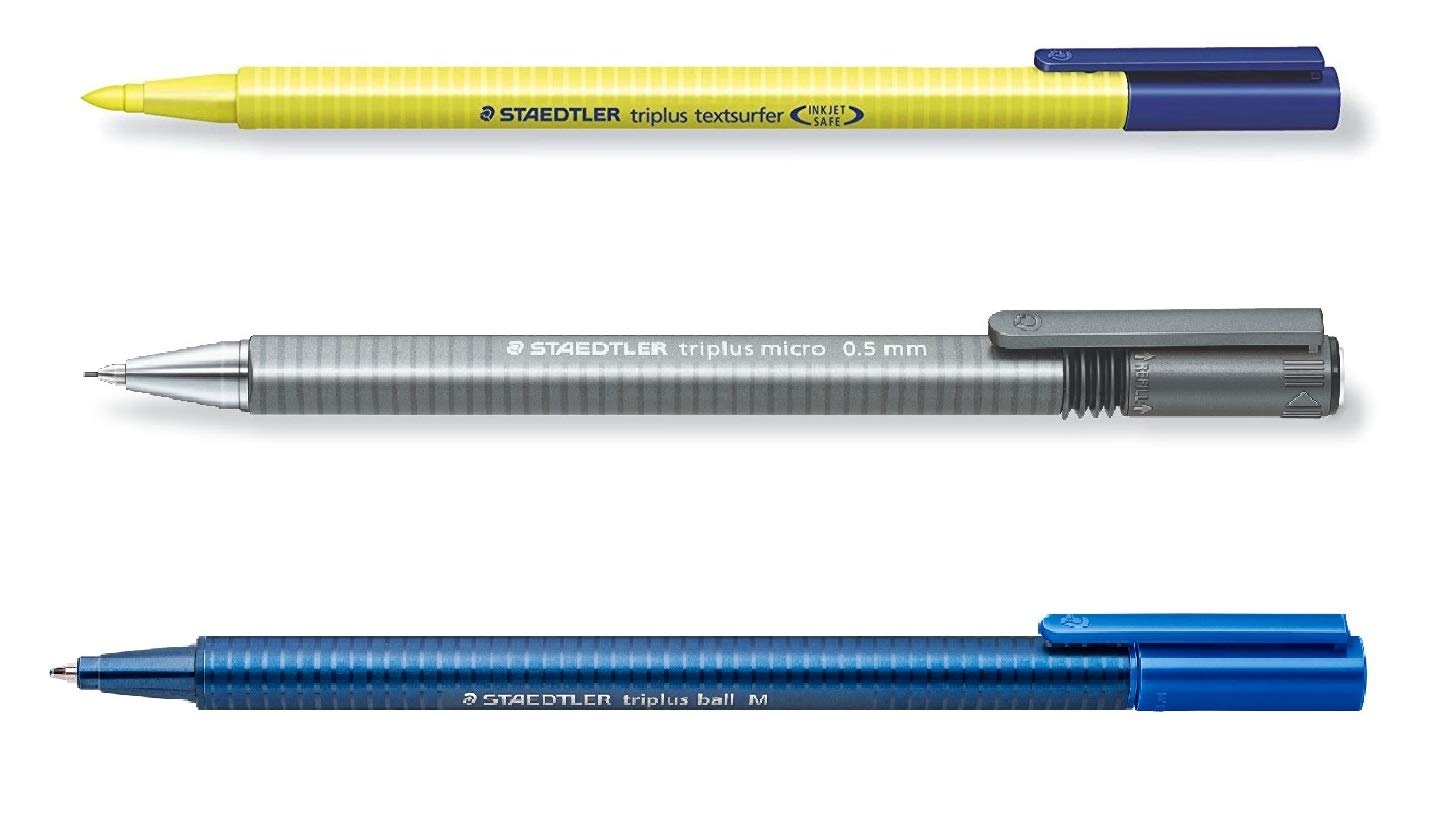 Staedtler 34 SB6B Standing (Super-Fine Felt-Tip Pen/Rollerball Pen/Ballpoint Pen/Highlighter/Ink Cartridge - Image 3