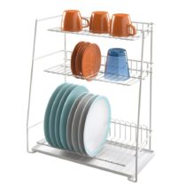 Metaltex 324344 Dish Drying Rack 3-Tier42 x 22 x 50 cm