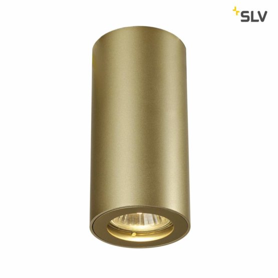 SLV Enola_B CL-1 / spot, floodlight, Spotlight, Ceiling, Surface-Mounted, Indoor Lighting / GU10 35W Gold, Aluminium, 35 W