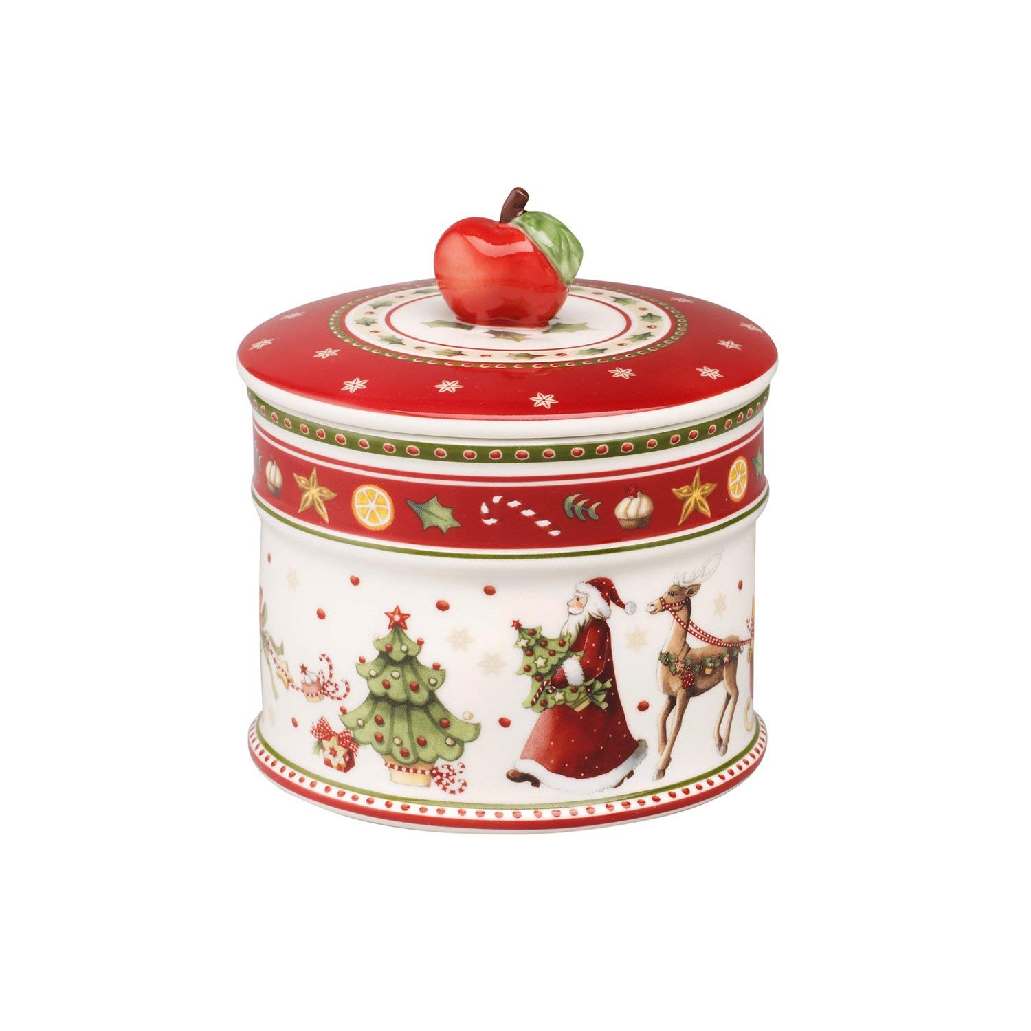 Villeroy & Boch Winter Bakery Delight 12 x 11 cm Small Pastry Box, White