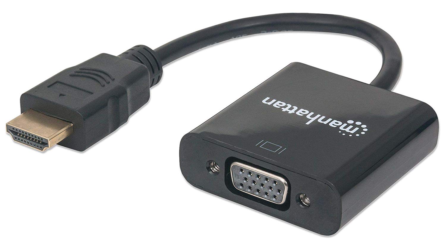 Manhattan HDMI to VGA Converter cable, 1080p, 30cm, Male to Female